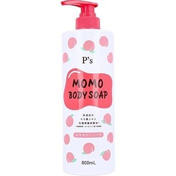 Amazon | P's モモボディソープ 800ml | TKコーポレーション